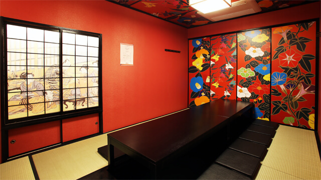 全室個室の贅沢かつ、ゆったりとした空間